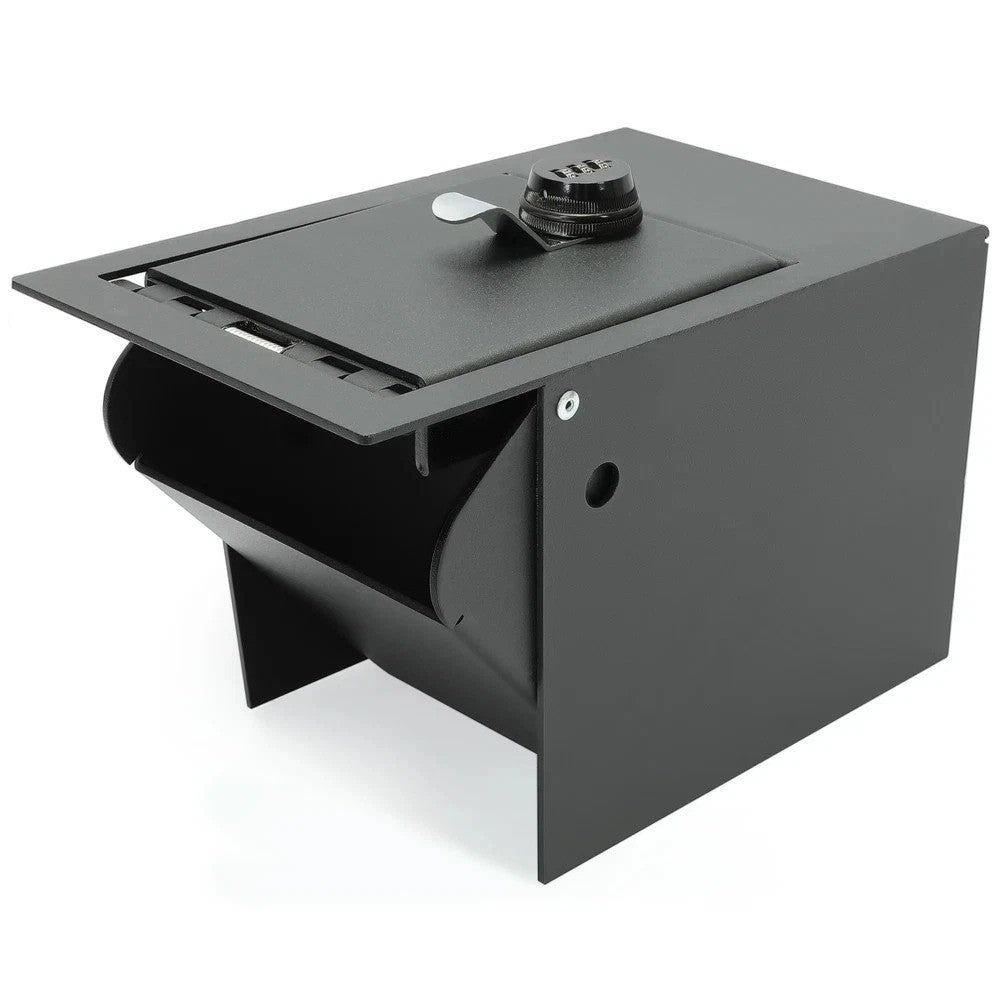 For 2011-2019 Explorer Ford Full Floor Center Console Security Vault Gun Safe