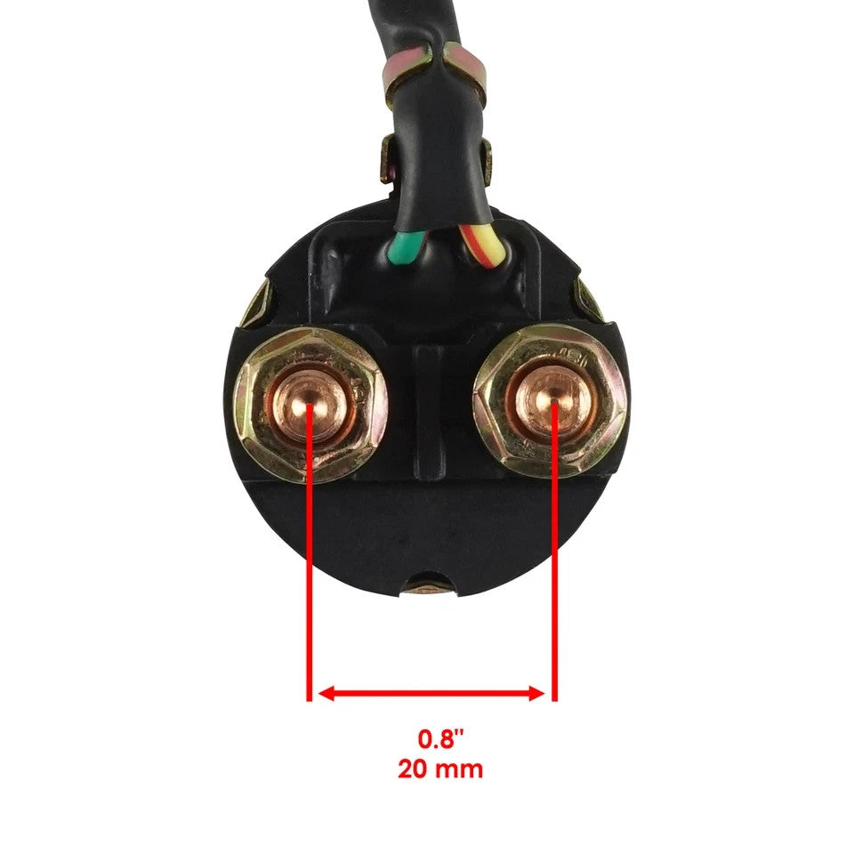 Starter & Relay Solenoid for Honda TRX450 TRX450ES Fourtrax Foreman 1998-2009