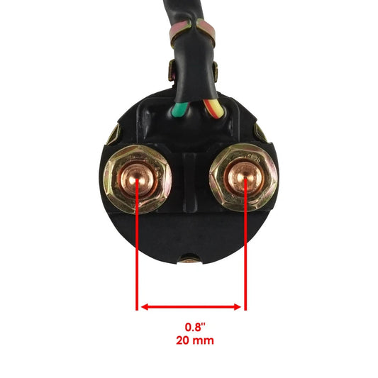 Starter & Relay Solenoid for Honda TRX450 TRX450ES Fourtrax Foreman 1998-2009