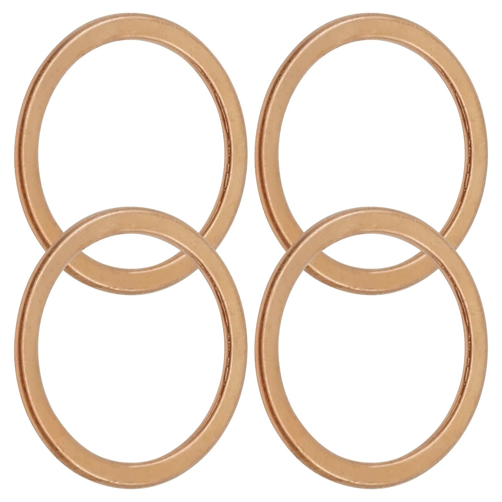 4 Exhaust Pipe Gaskets for Kawasaki ZR7S ZR750 2000 2001 2002 2003 2004 2005