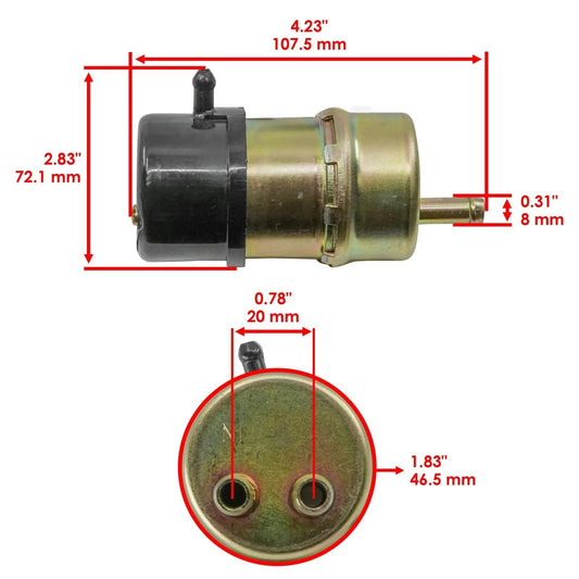 Caltric Fuel Pump for Honda VT1100C2 Shadow Ace1100 1995-1999 / 16710-MAH-753