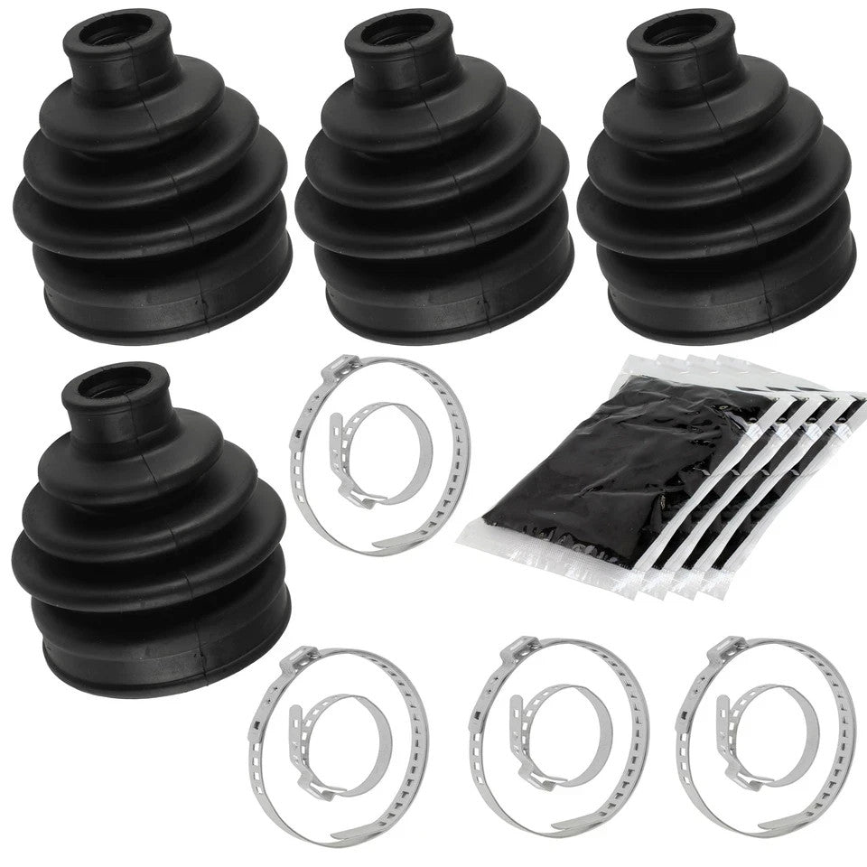 2 Rear Axle Outer And Inner CV Boot Kit for Suzuki LTA750X Kingquad 750 4X4 
