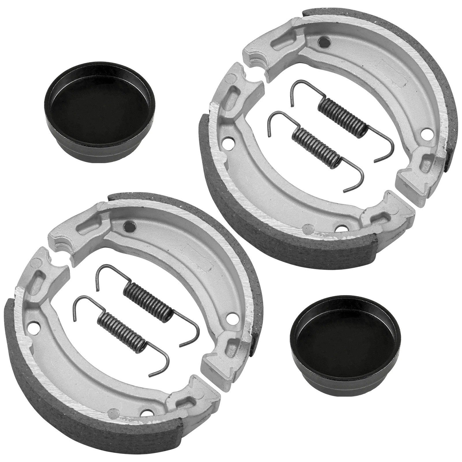 Front Shoes & Rear Brake Pads for Yamaha Moto-4 225 YFM225 1986 1987 1988