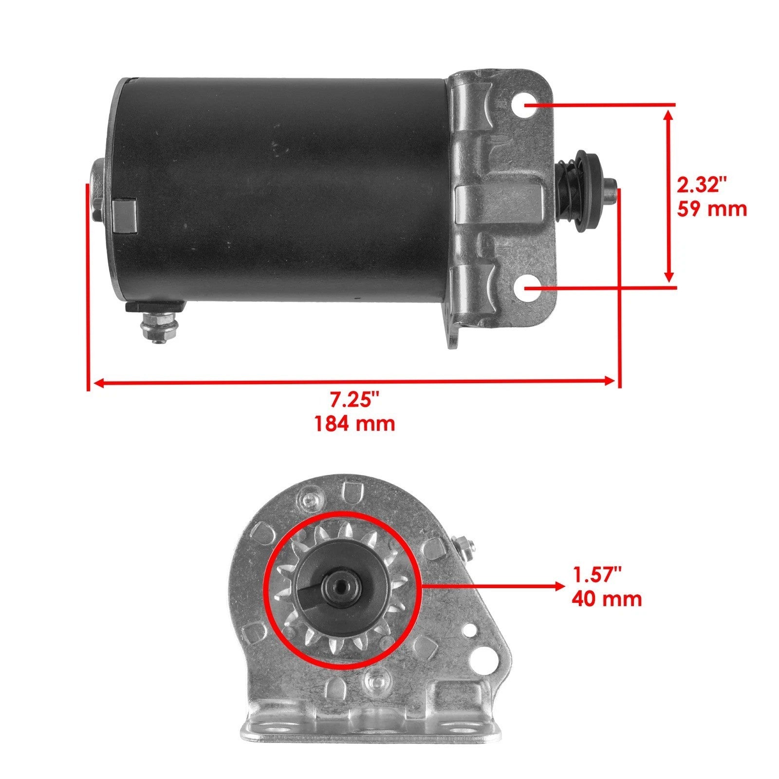Starter For Craftsman DYT4000 LT1000 With Briggs & Stratton 31C707 693551 693552