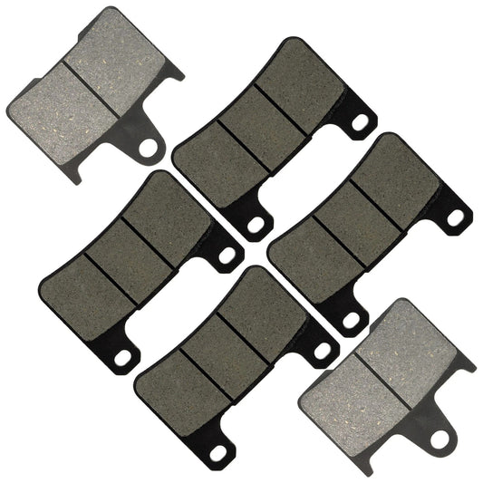 Front & Rear Brake Pads for Suzuki GSXR750 GSX-R750 2004 2005
