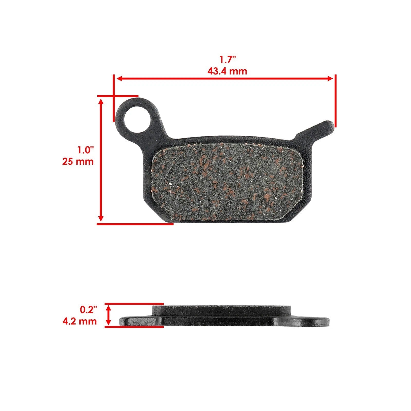 Brake Pads for KTM Sx65 2004 2005 2006 2007 2008 Rear Motorcycle Pads