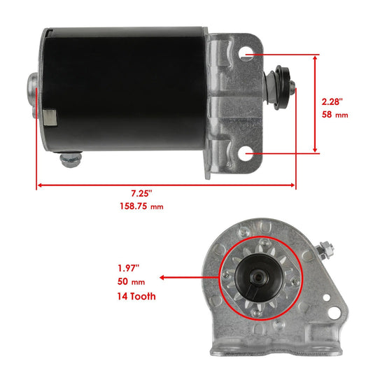 Starter And Relay for John Deere Tractor Lawn LA125 LA115 LA110 LA100 L105