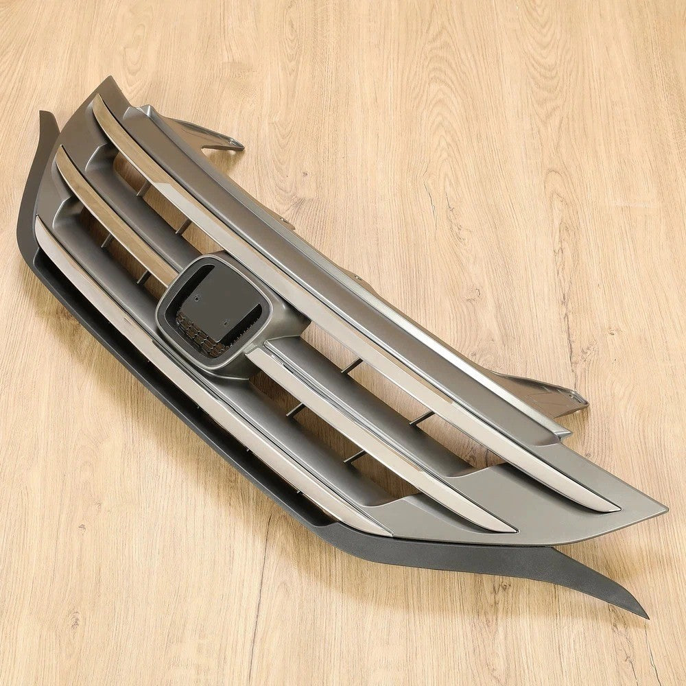Fits 2012 2013 2014 Honda CRV CR-V Front Bumper Hood Upper Grille w/Chrome Trim