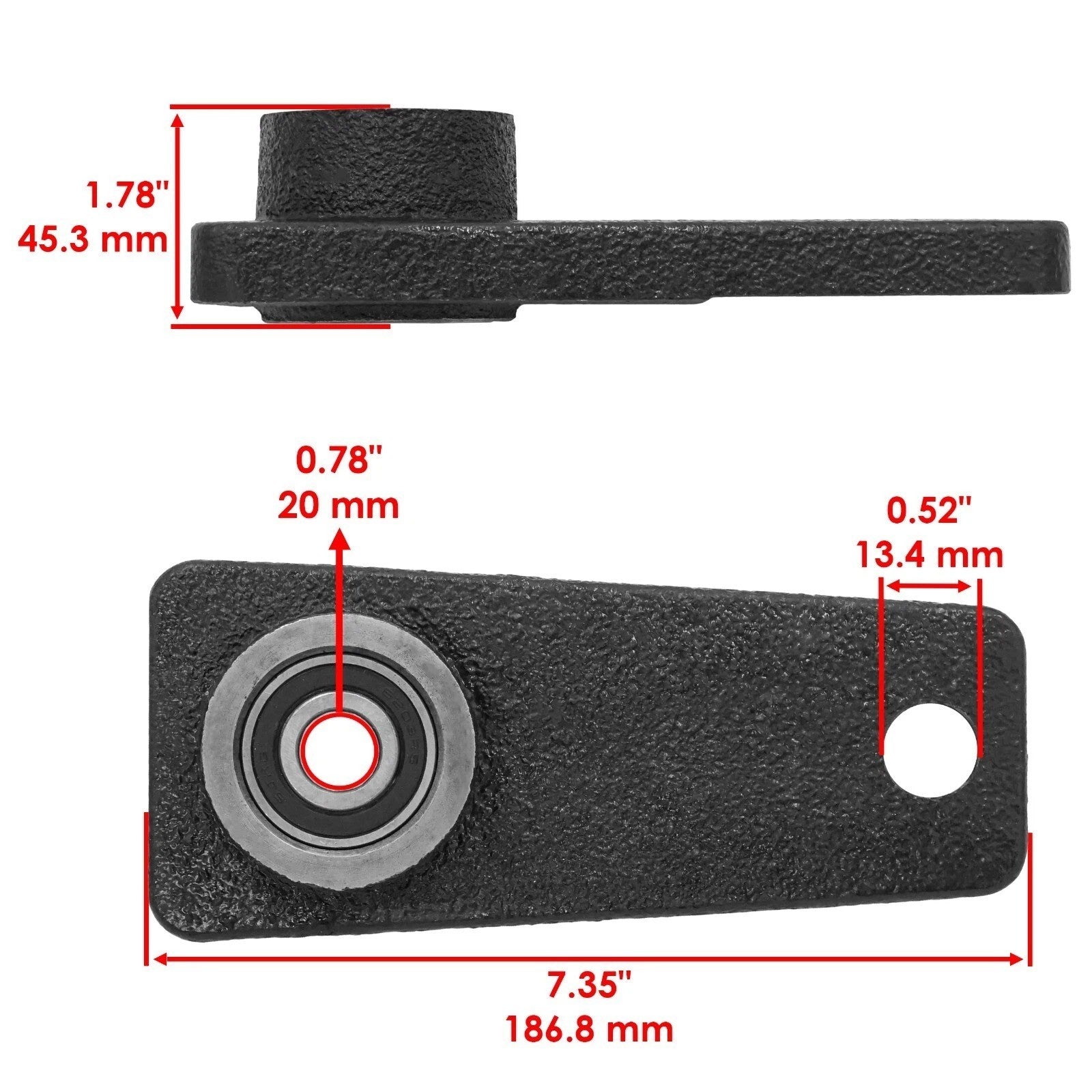 Deck Pulley Tensioner Arm for John Deere X320 X340 48" M157175 M157176
