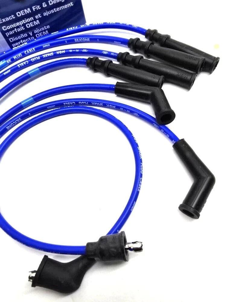 NGK RC-TX19 Spark Plug Wires Fits 88-92 Toyota Land Cruiser FJ62 / FJ80 3F-E