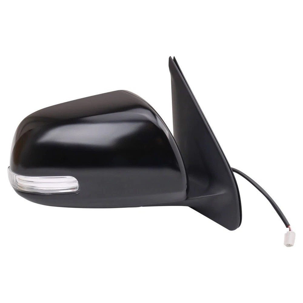 Mirror Power Turn Signal Black Passenger Side Right RH for 12-15 Tacoma NEW