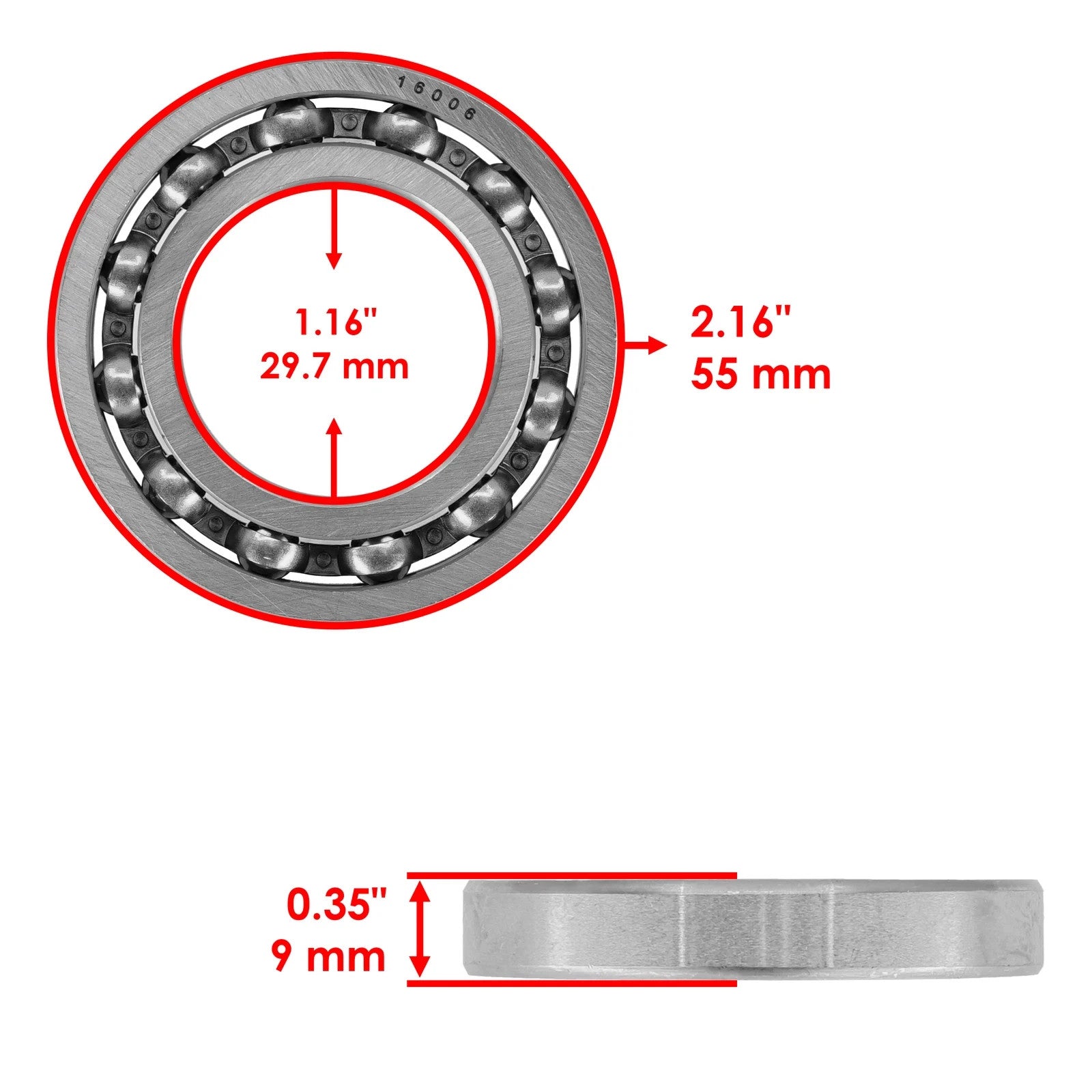 3235330 Front Differential Seal & O-Ring W/Bearing For Polaris Sportsman 500 07