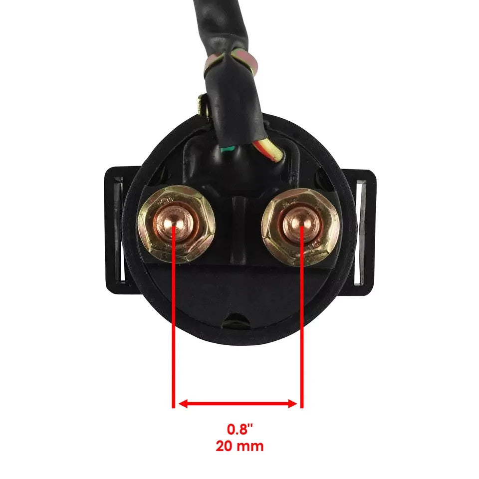 Starter & Relay Solenoid for Honda TRX400EX Sportrax 1999 2000 2001 2002 03 04