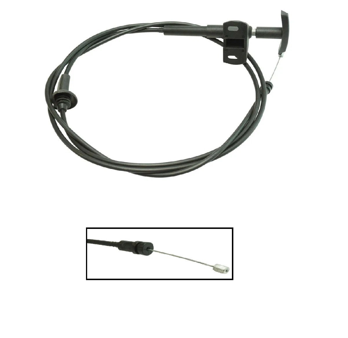 Hood Release Cable w/ Handle for Chevy GMC PU Pickup Truck Blazer Suburban Jimmy