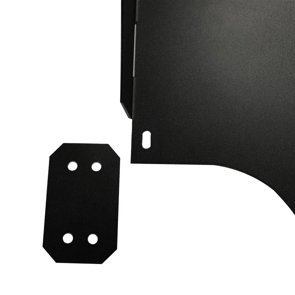 Powder-Coated Black Rear Skid Plate For Ford F150 2.7L & 3.5L Ecoboost 2015-2024