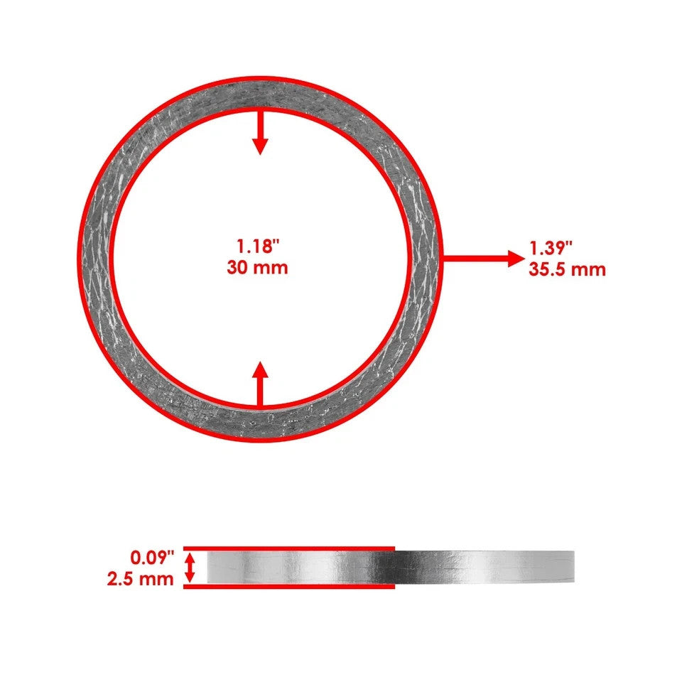 Exhaust Pipe Gaskets and Springs for Can-Am Bombardier DS650 Baja X 2000-2007