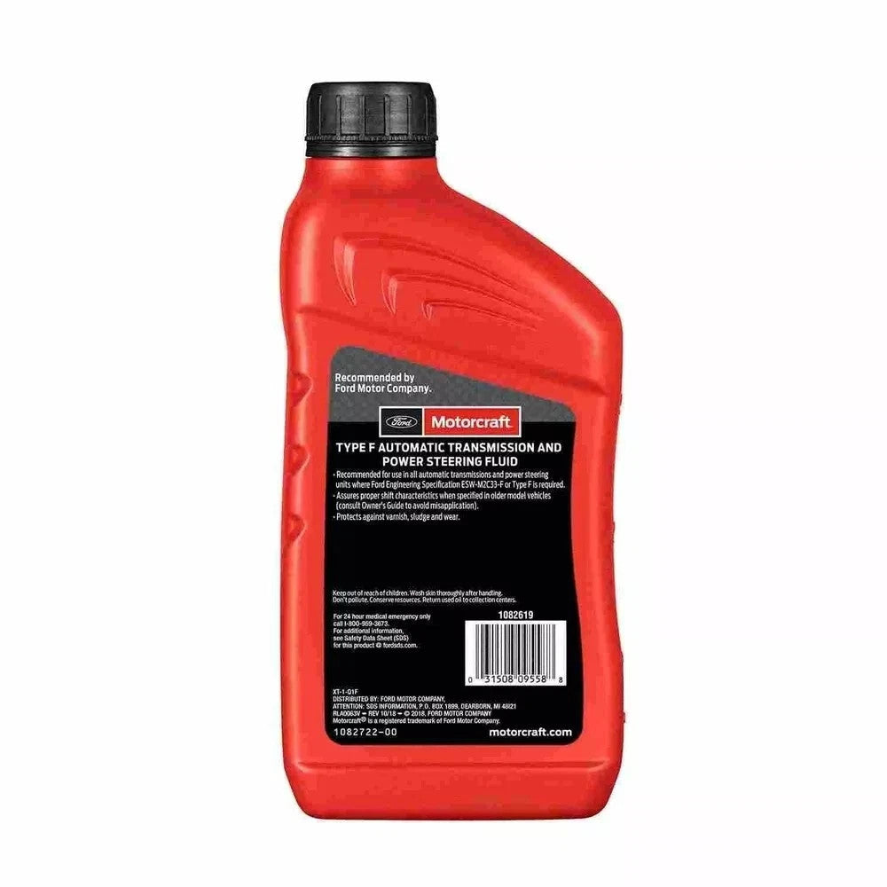 Motorcraft TYPE F Automatic Transmission & PS Fluid XT1Q1F  1 Case (12 Quarts)