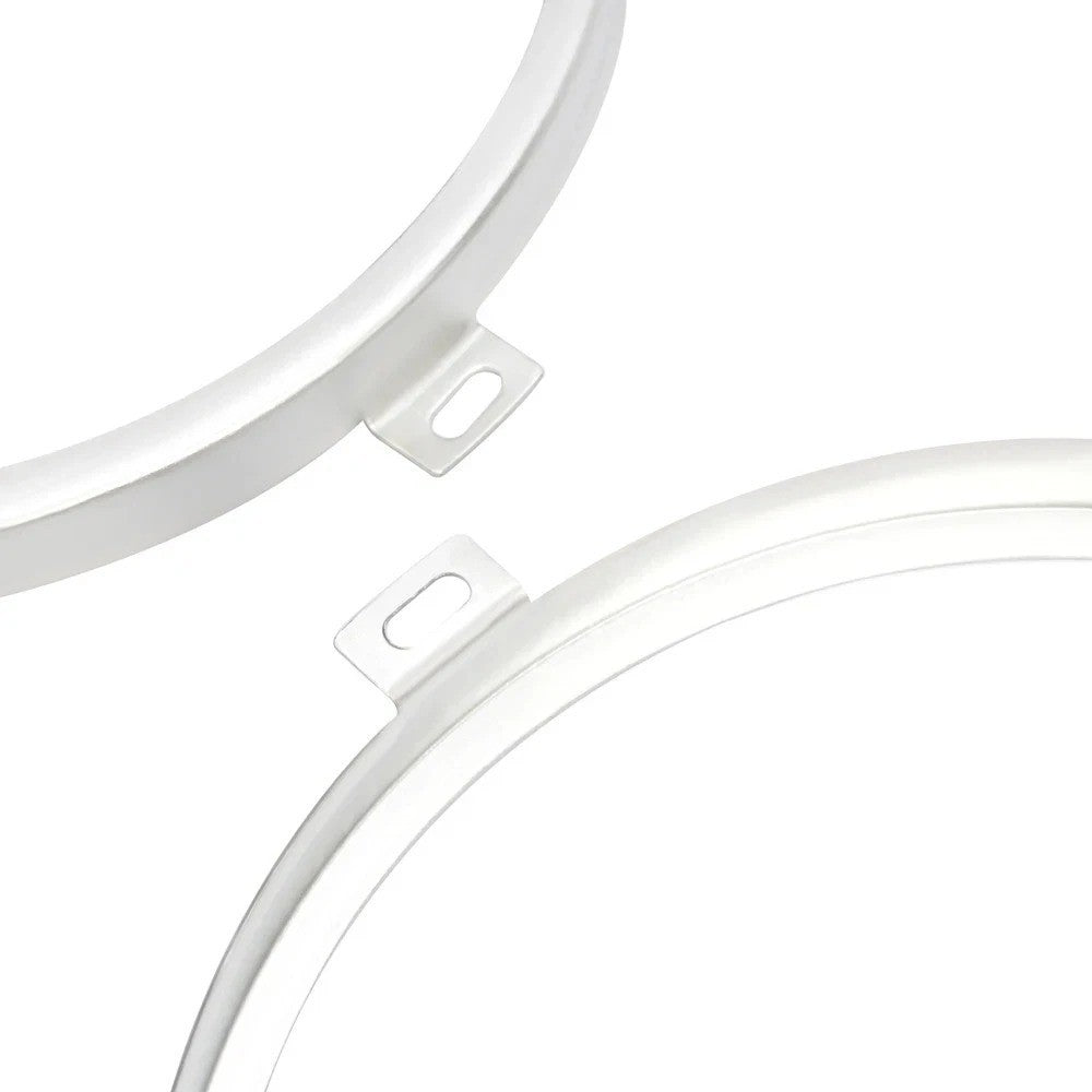 HECASA 7'' Headlight Retaining Ring Mounting Bracket For TJ Wrangler 1997-2006