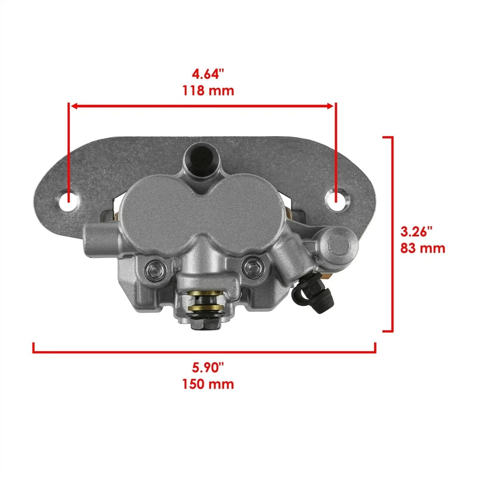 Rear Left and Right Brake Caliper For Yamaha Viking VI 700 YXC700 EPS SE 2015-26