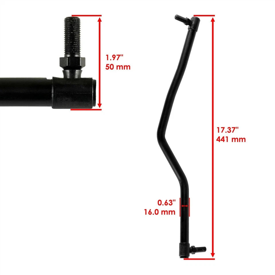 Right Steering Drag Link Fits Husqvarna Poulan Craftsman 532194741 597047901
