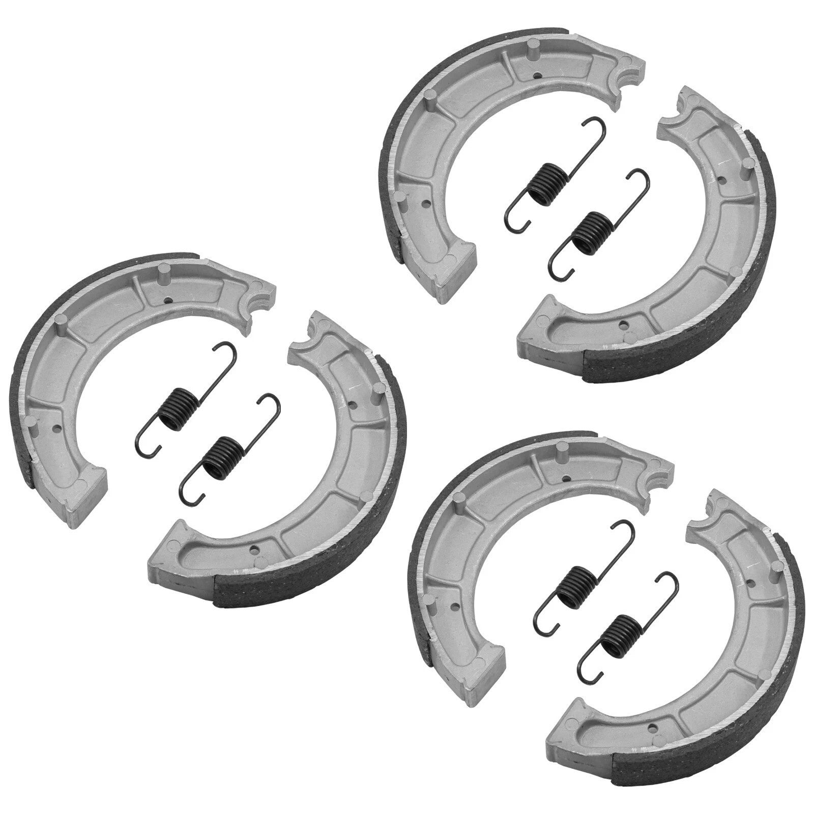 Front & Rear Brake Shoes for Yamaha Bear Tracker Beartracker 250 YFM250 99-2000