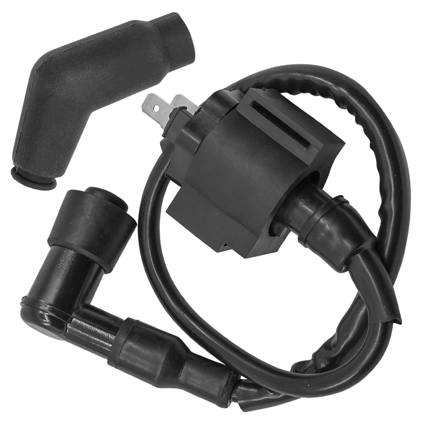 Ignition Coil & Spark Plug Cap Boot for Honda Big Red 250 ATC250ES 1985-1987