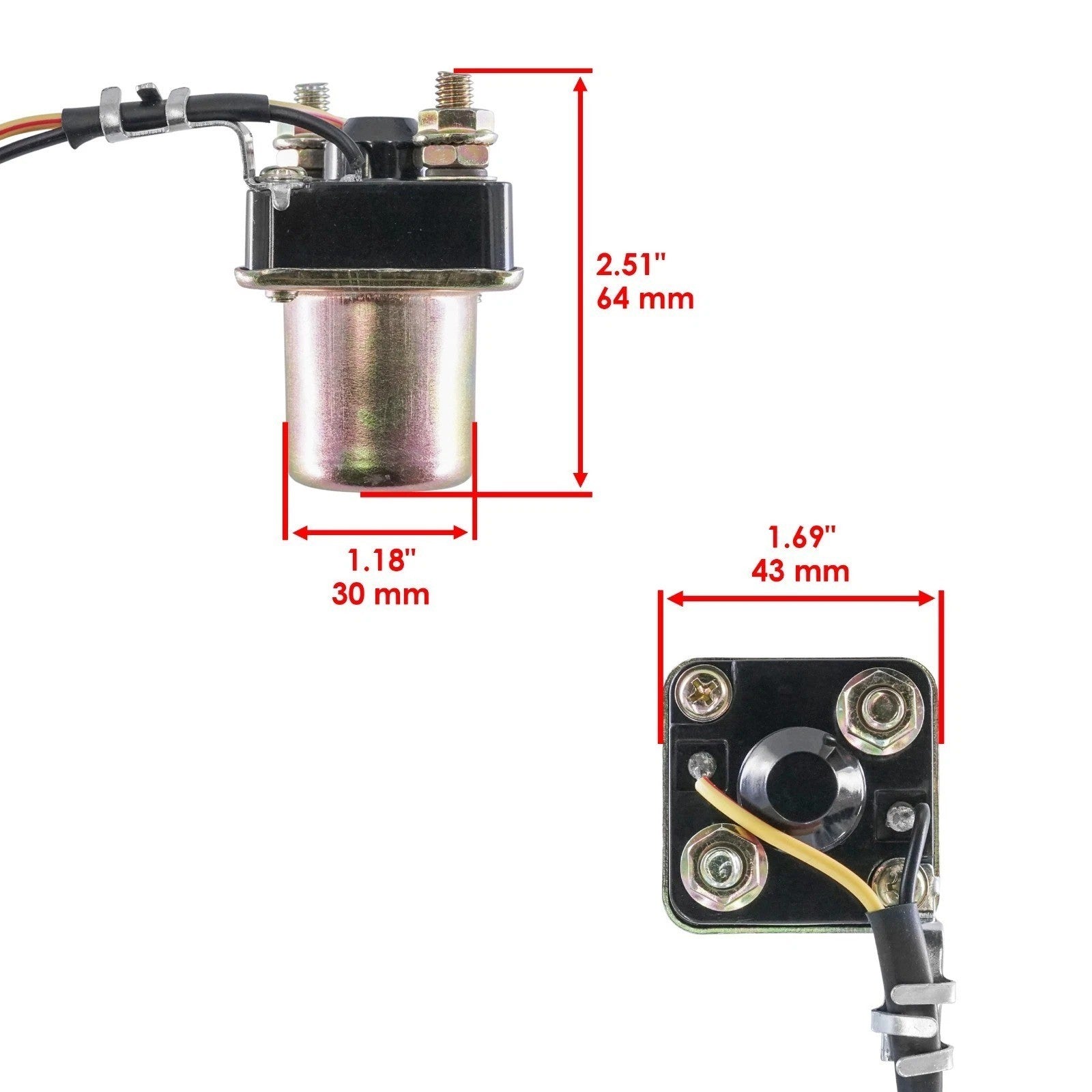 Starter Solenoid Relay for Polaris SL780 SLT780 780 1996 1997 Pwc New
