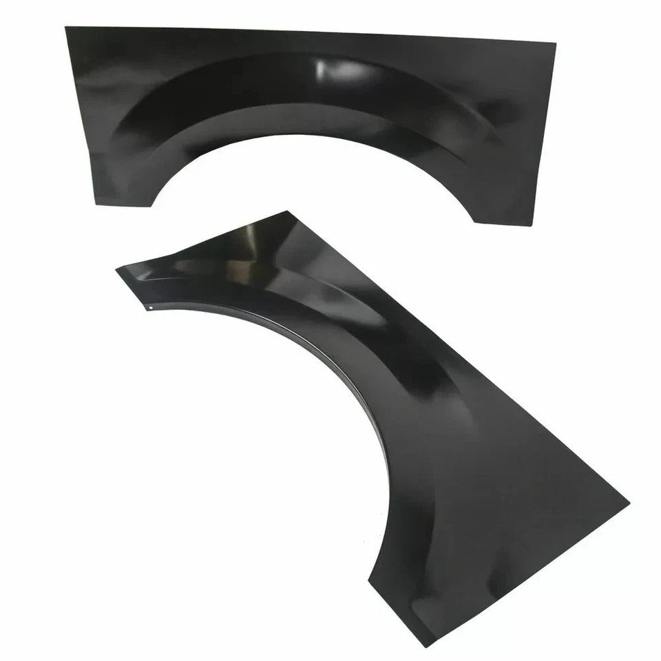 HECASA Rear Upper Wheel Arch Repair Panels Crew Cab Pair For 2004-2008 Ford F150