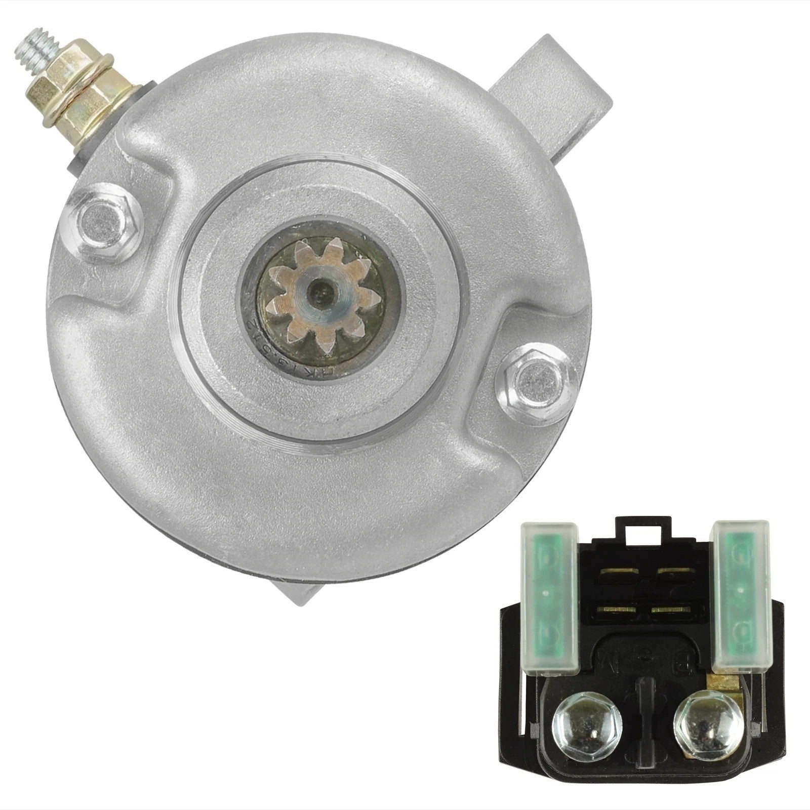 Starter & Solenoid for Yamaha YFZ450 YFZ45 YFZ 450 2004 2005 2006 2007-2013