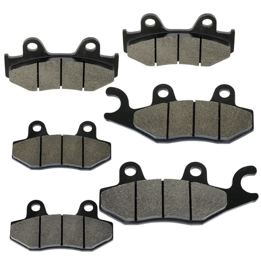 Brake Pads for Yamaha YFZ450 YFZ450R YFZ450X 2006-2019 Front Rear Brake Pads