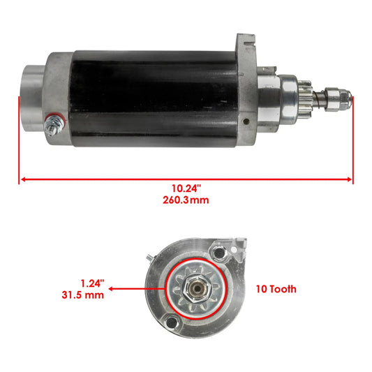 Starter for Mercury Outboard 50-90 50-57485 50-65436 50-66015-2 / API  MOT3002