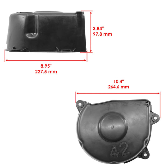 Deck Belt Shield For John Deere 102 105 108-14.5 115 125 135 Left 42" Deck