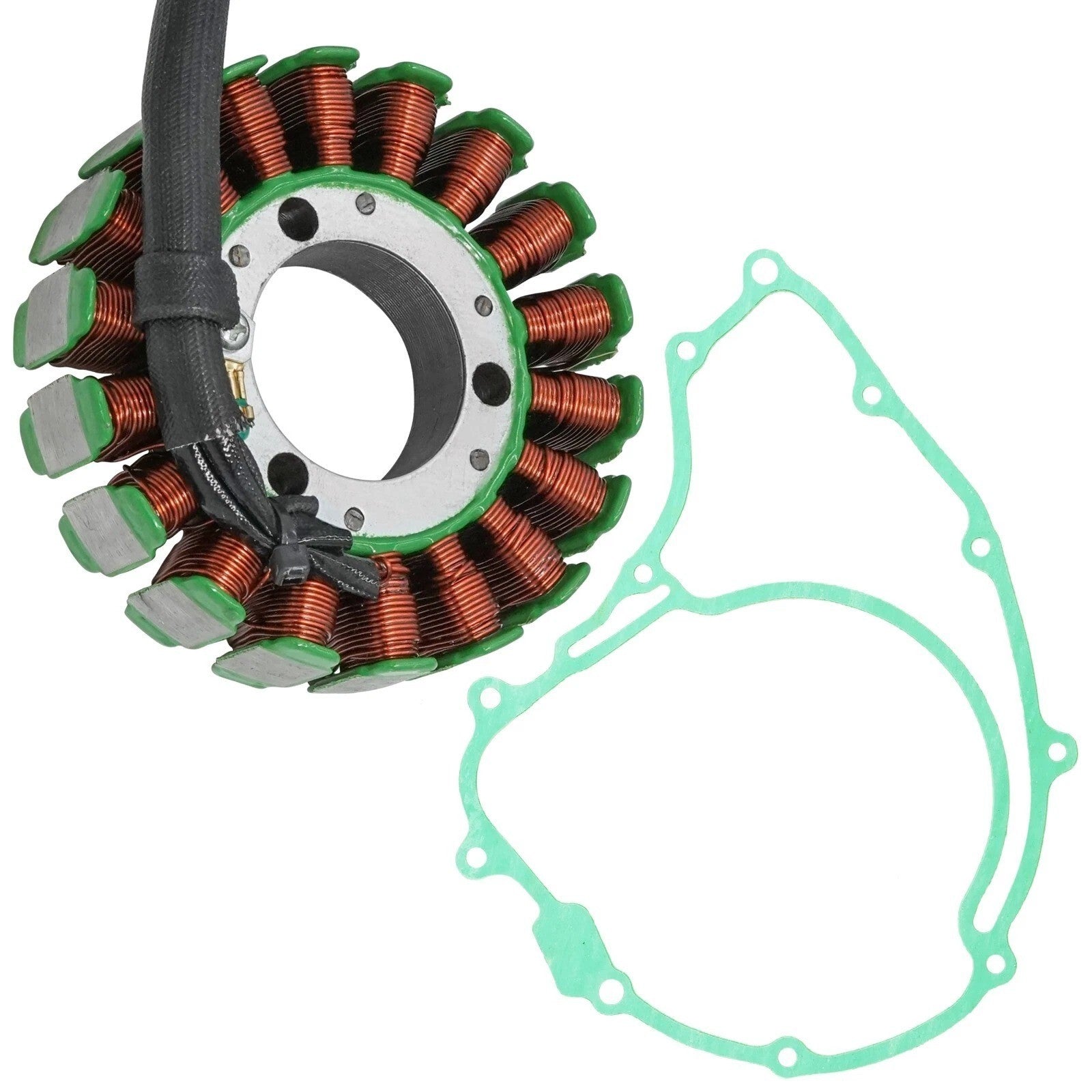 Stator and Gasket for Honda Fourtrax 300 TRX300 1996 1997 1998-2000 **18 Pol**