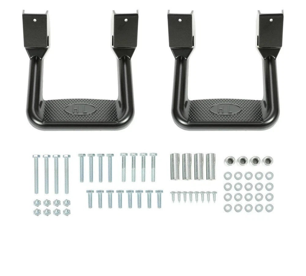 For Chevy GMC Dodge Toyota Truck/SUV/Pickup Pair Side Steps Nerf Bar Left+Right