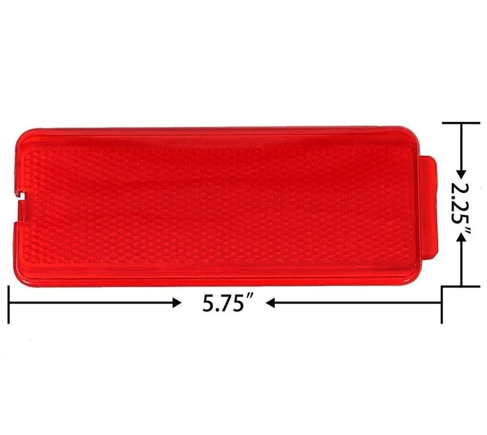 HECASA For 99-07 Ford F250 F350 Super Duty Front Door Reflector F81Z-2523820-AA