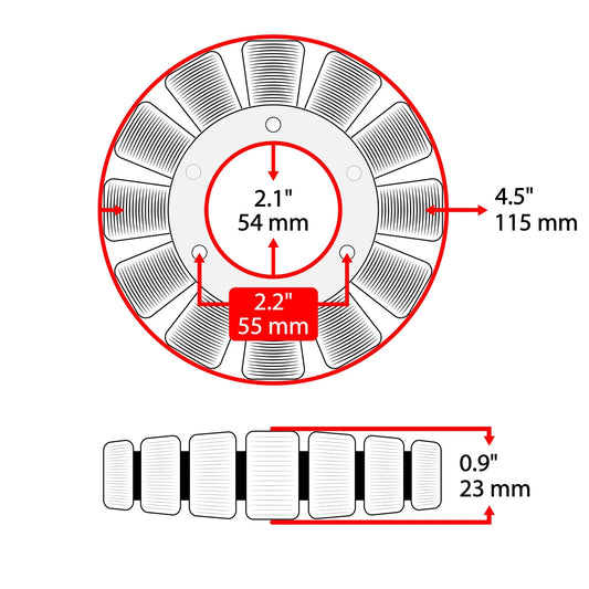 Stator & Regulator Rectifier W/Gasket For Yamaha Kodiak 400 YFM400 2000-2006
