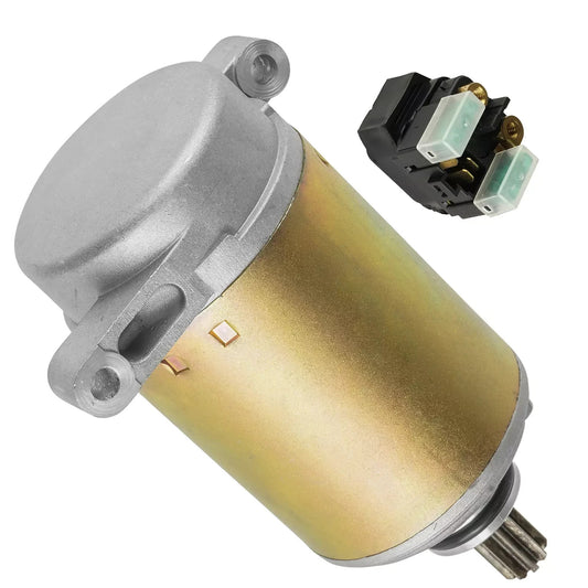 Starter & Relay Solenoid for Yamaha Big Bear 400 YFM400 2000-2012 Atv New