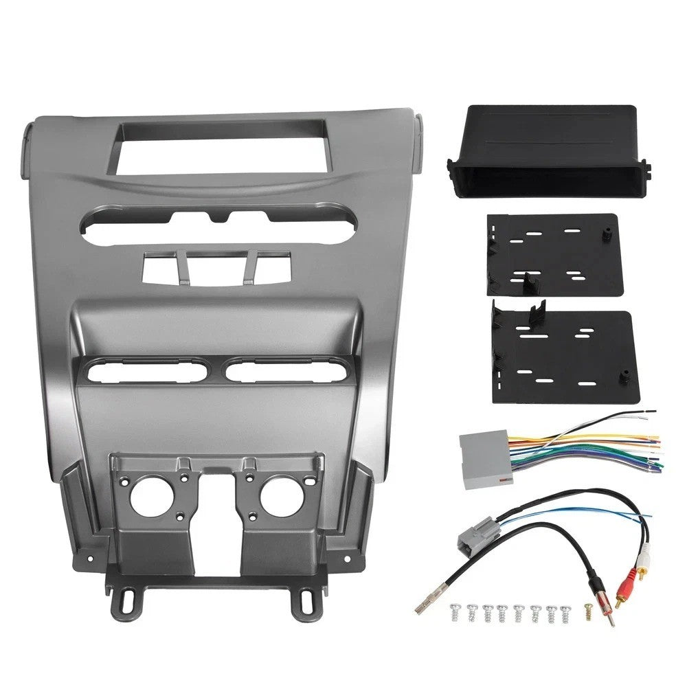 Single Double Din Radio Stereo Dash Bezel Installation Kit For 08-11 Ford Focus