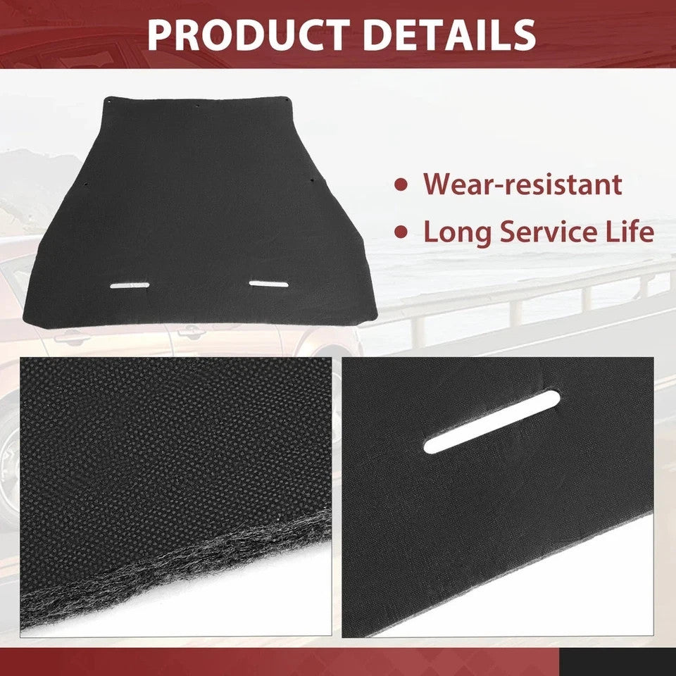 NEW Hood Insulation Pad 1/2" With Clips Black For Ford Ranger 2006-2012