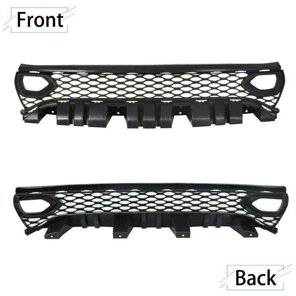 For 15-23 Dodge Charger SRT Scat Pack Daytona Upper Grille w/Bezels Dual Inlets