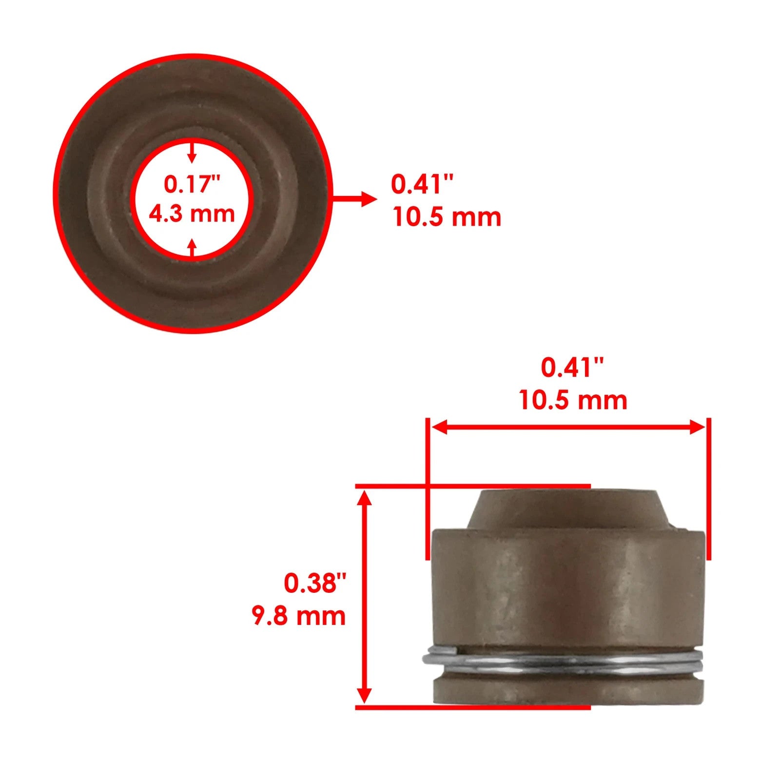 Caltric Intake & Exhaust Valve Kit For Honda Pioneer 700 SXS700M2 2014-2024