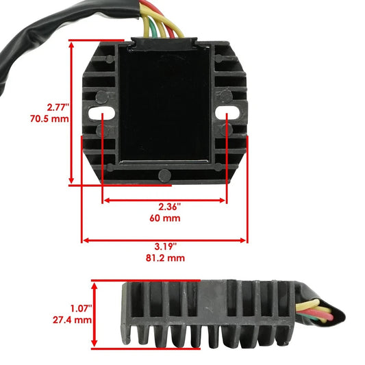 Caltric Stator & Regulator Rectifier For Honda Sportrax 300 TRX300EX 1993-2006
