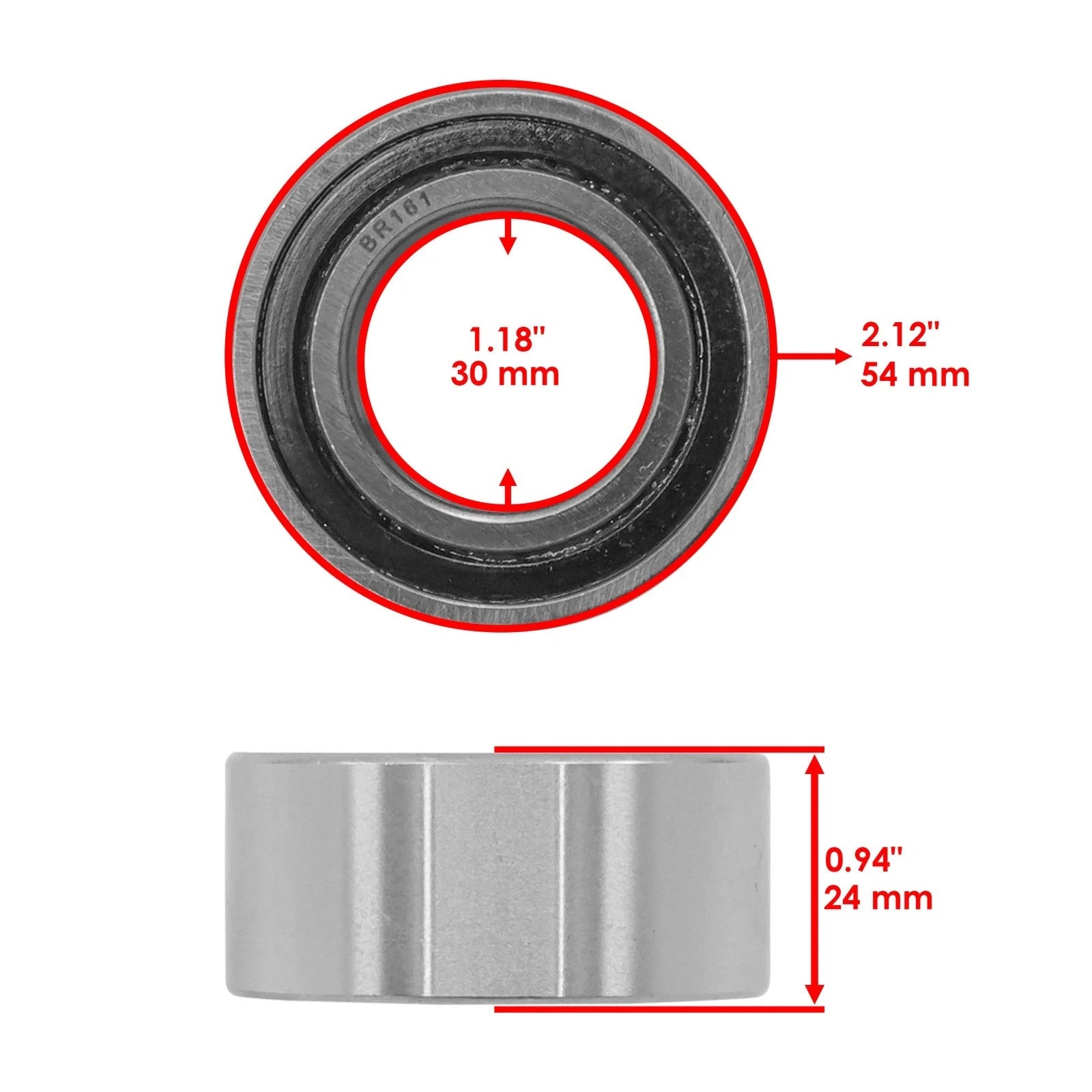 Front Left & Right CV Joint Axle Bearing For Honda Foreman 450 TRX450 Es S 02-04