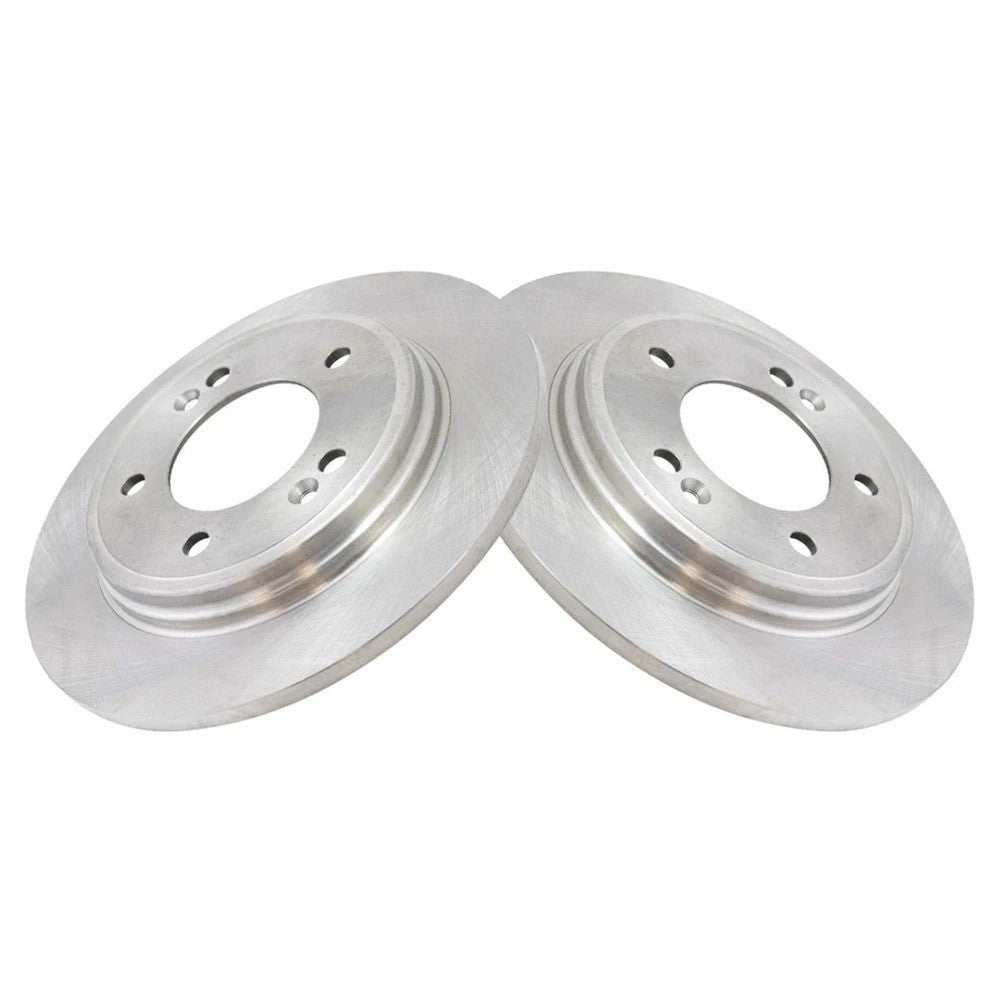 Rear Premium Posi Ceramic Disc Brake Pads & Rotor Kit for Hyundai Kia