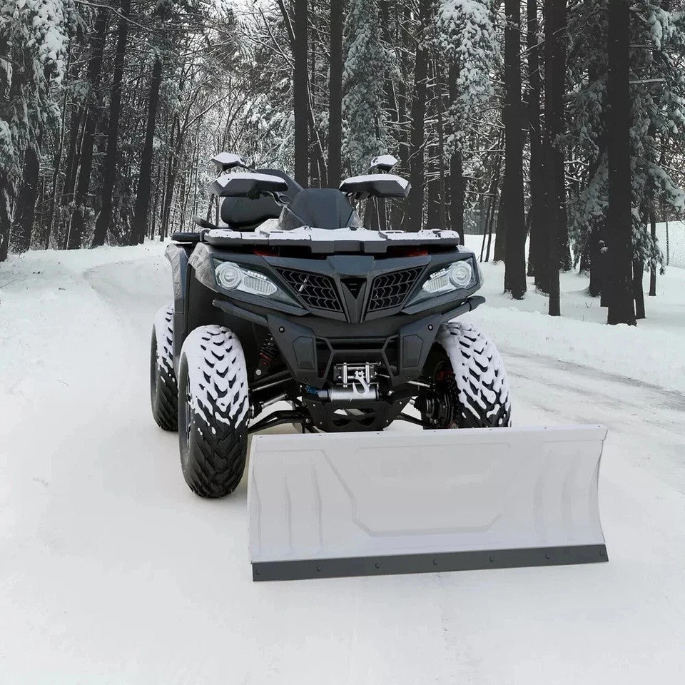 Snow Plow Adjustable 48" Blade Universal Kit For Honda Kawasaki Polaris ATV