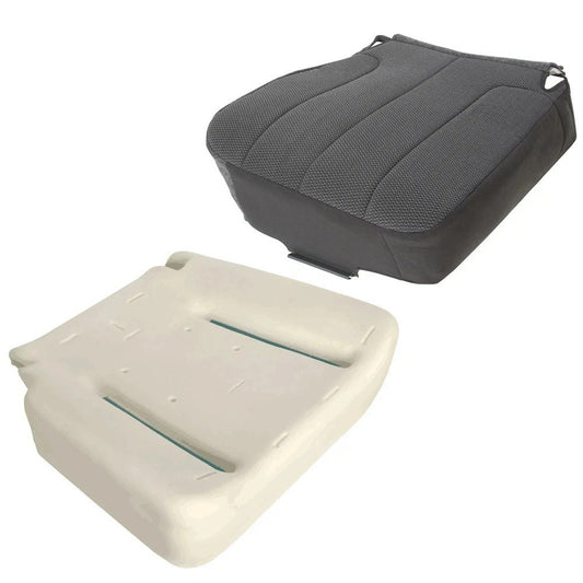 For 2002-2005 Dodge Ram 1500 2500 SLT ST Driver Bottom Seat Cover & Foam Cushion