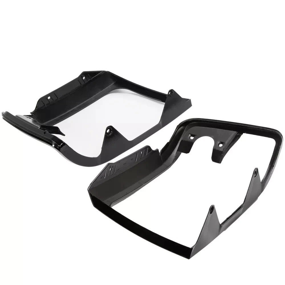 For Ford Bronco F150 Pickup 1992-1996 Headlight Trim Bezel Black Kit LH+RH 92-96