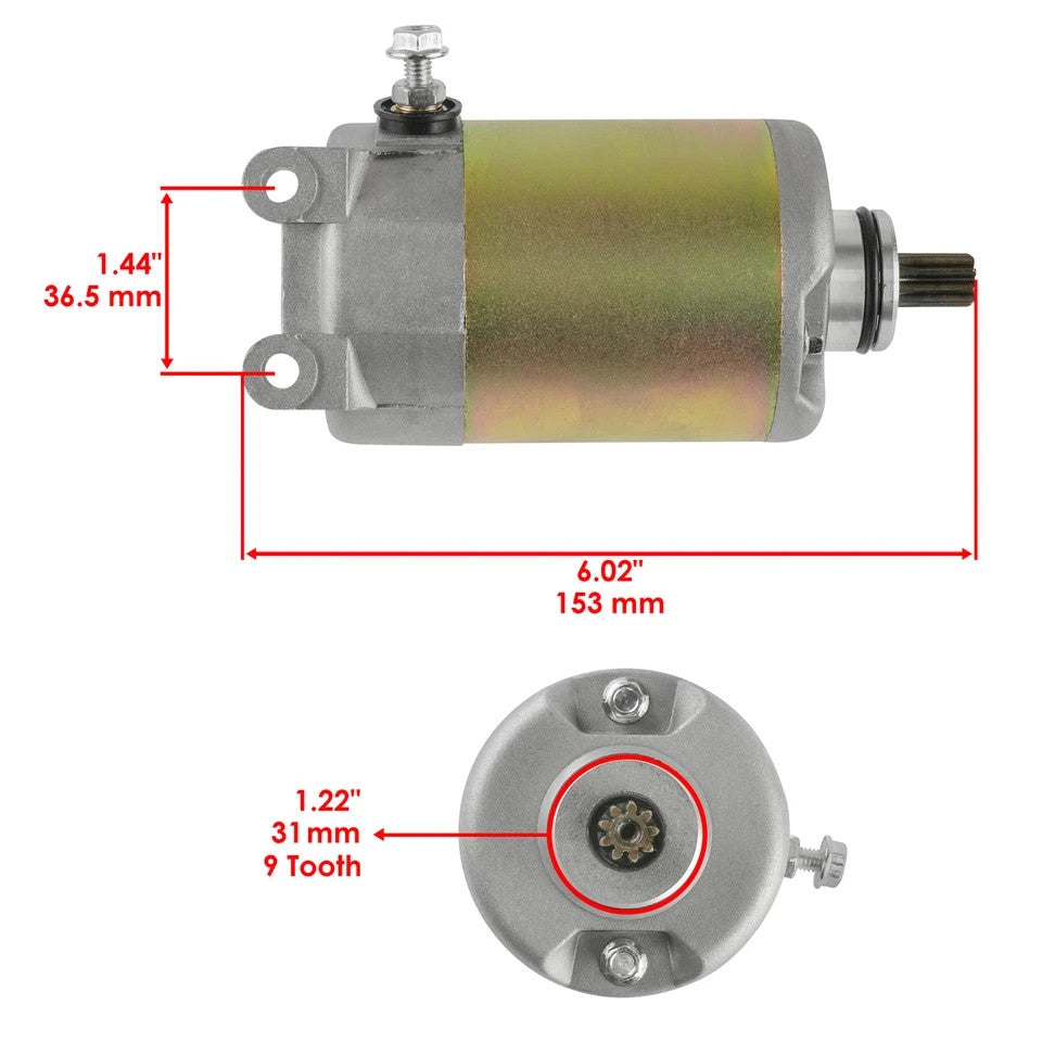 Starter for Honda CN250 Helix 250 2004 2005 2006 2007