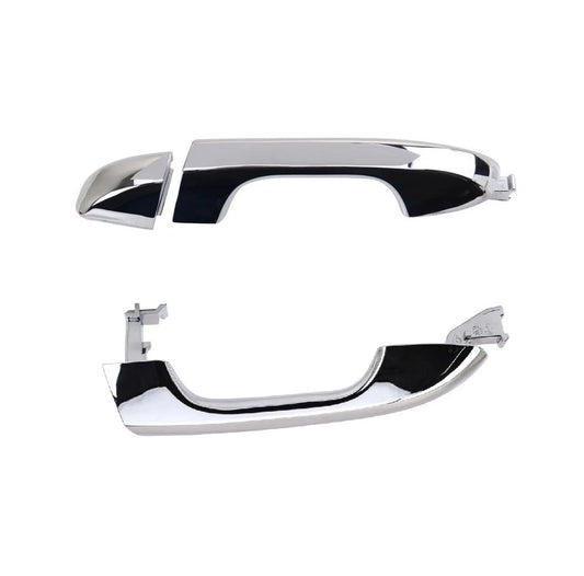Rear Left Exterior Door Handle Chrome Chrome Fits 2017-2022 Kia Sportage