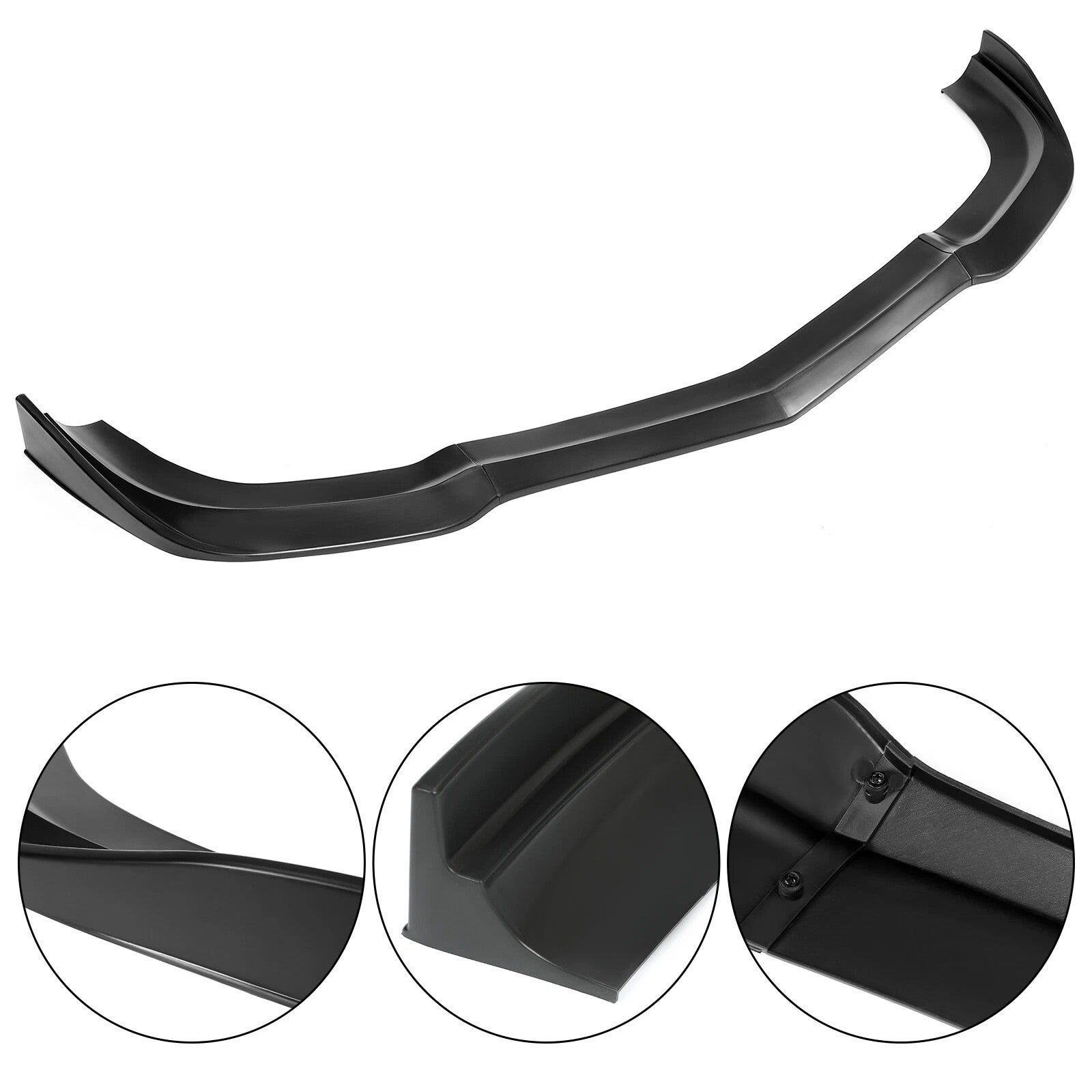 Fits Dodge Charger SRT8 V8 2011-2014 Front Bumper Lip Splittle Matte Black